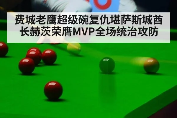 费城老鹰超级碗复仇堪萨斯城酋长赫茨荣膺MVP全场统治攻防